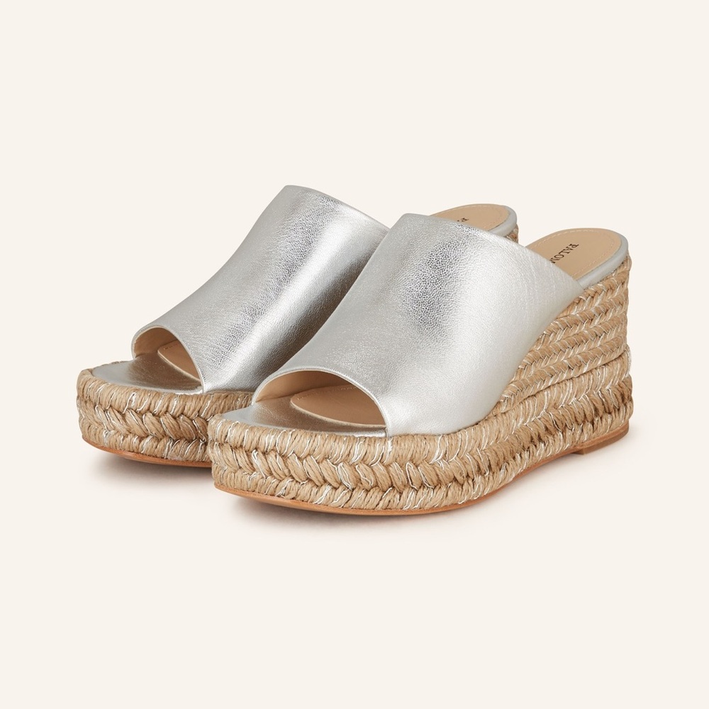 Brand New Paloma Barcelo Scarlet Wedge - Silver